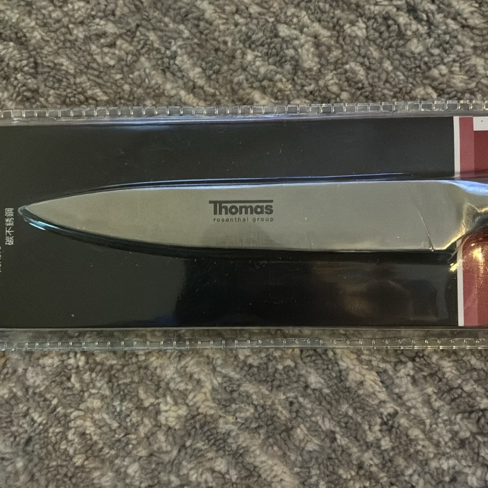 3 NEW Thomas Rosenthal Group Utility Knife 116mm 4.6" Carbon Stainless Steel - Picture 7 of 7